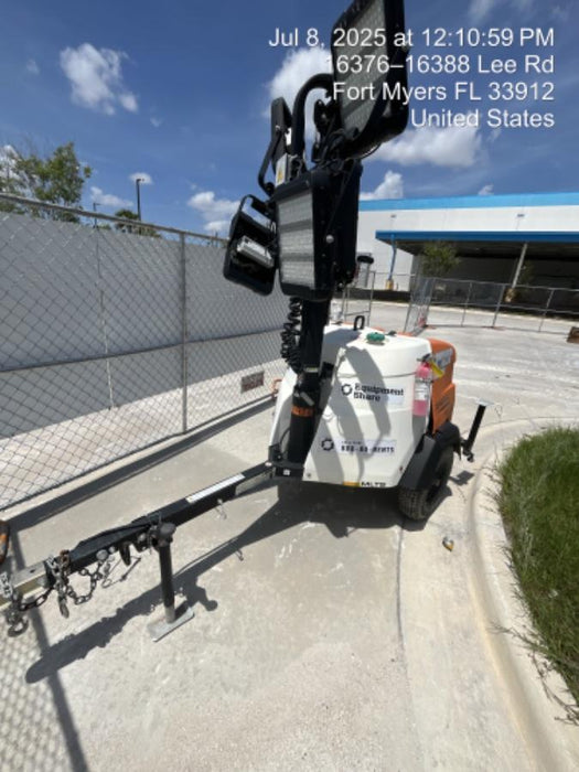 2023 Generac MLT2 Diesel, Flex Switch 120V Input, Powerzone Controller, 
(4) 320W LED Lights, 4kW Generator, 39.9 Gal Fuel Tank, 2" Ball, T3