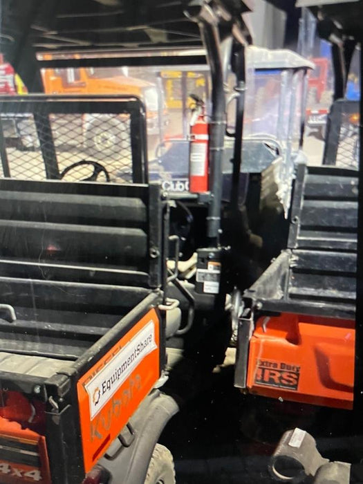 2023 Kubota RTV-X1140W-H 4WD, LED Strobe, Windshield Acrylic Clear, Plastic Canopy, Wire Harness Kit, Backup Alarm
