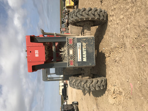 2018 Manitou MTA10055 Manitou MTA 10055 w/Cab/Heat/AC, Work Lights/Strobe, Aux Hyd, Solid Tires, Lift Hook, 66" Carriage, 60" Forks