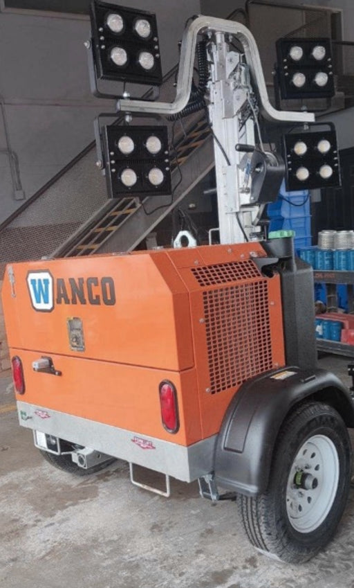 2023 Wanco WLTT-4MM4K Diesel, Deep Sea Controller, Shore Power Plug, Auto Start, (4) 350W LED Floodlights, 4kW Generator, 60 Gal Fuel Tank, 2" Ball, T3