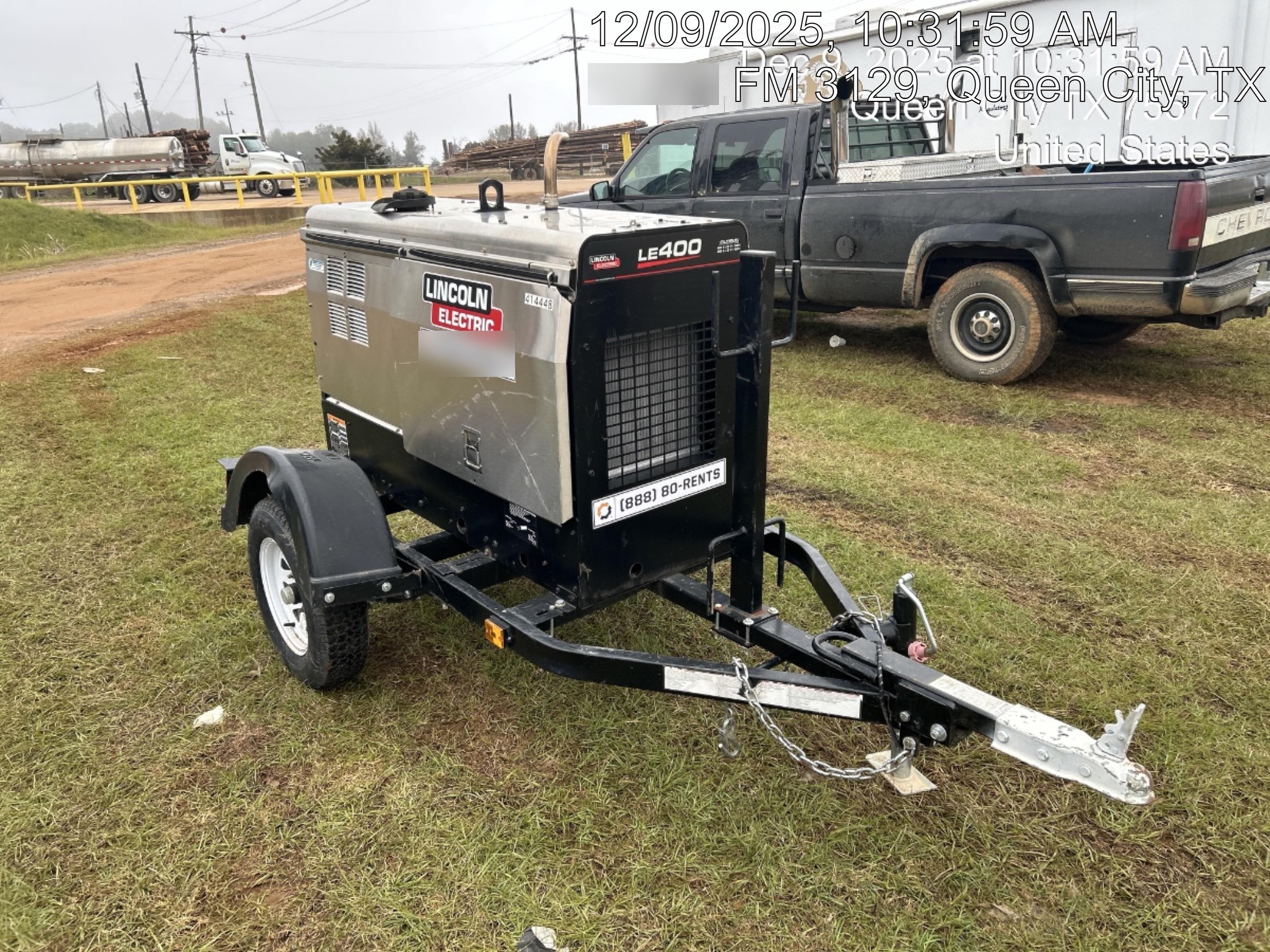 2024 Lincoln Electric LE400 Kubota V1505, Trlr, Cable Rack, Light Kit, ES Decals, T3