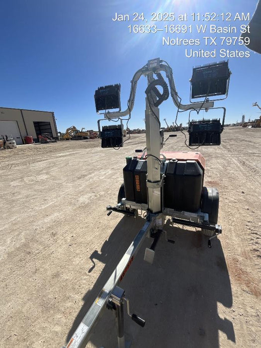 2024 Wanco WLTT-4MM4K Diesel, Deep Sea Controller, Shore Power Plug, Auto Start, (4) 350W LED Floodlights, 4kW Generator, 60 Gal Fuel Tank, 2" Ball, T3