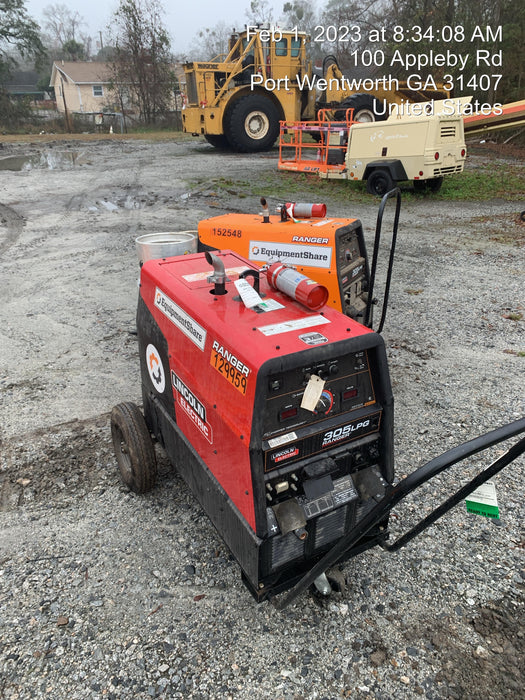 2021 Lincoln Electric Ranger 305 LPG K3430-1, Ranger 305 LPG, Undercarriage, Tank Holder & Strap, 10kw AC Gen, 25hp Kohler LPG Eng