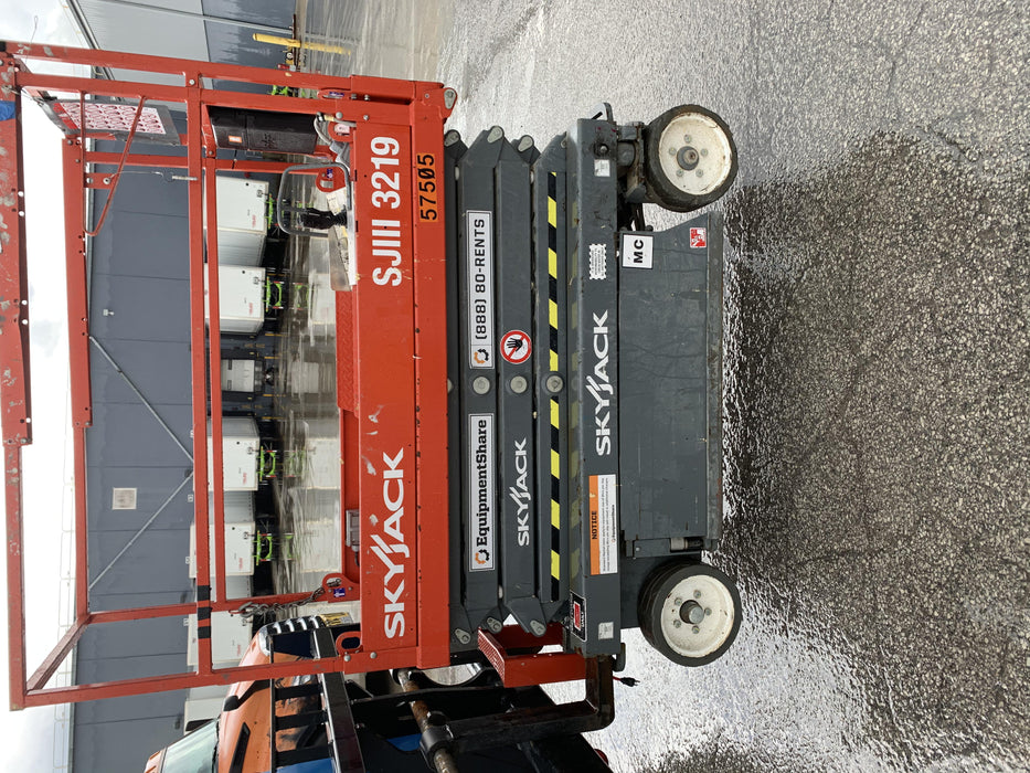 2016 Skyjack SJIII-3219 Standard Rental Specs