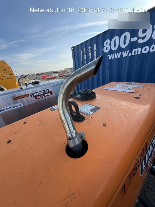 2021 Lincoln Electric Vantage 322 Vantage 322 Ready Pak 3 w/ Decals, ORANGE (includes trailer, cable rack, fender light kit) NO Telematics