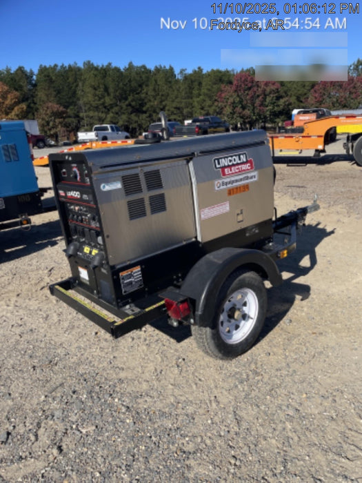 2024 Lincoln Electric LE400 Kubota V1505, Trlr, Cable Rack, Light Kit, ES Decals, T3