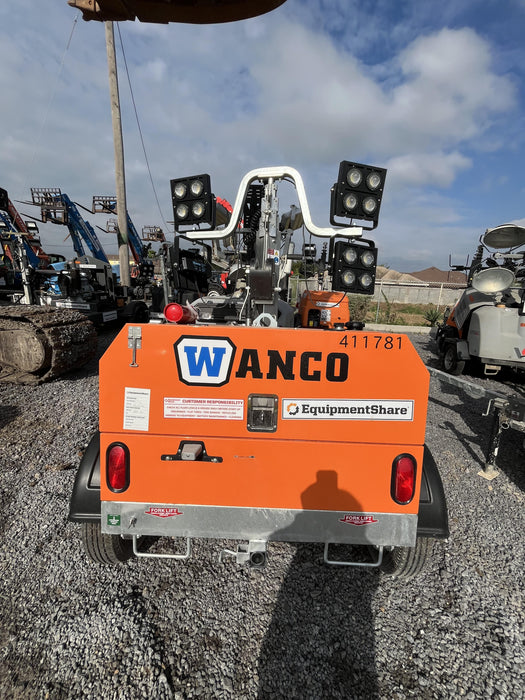 2024 Wanco WLTT-4MM4K Diesel, Deep Sea Controller, Shore Power Plug, Auto Start, (4) 350W LED Floodlights, 4kW Generator, 60 Gal Fuel Tank, 2" Ball, T3