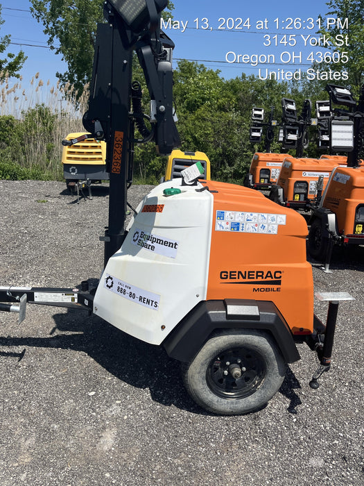 2023 Generac MLT2 Diesel, Flex Switch 120V Input, Powerzone Controller, 
(4) 320W LED Lights, 4kW Generator, 39.9 Gal Fuel Tank, 2" Ball, T3