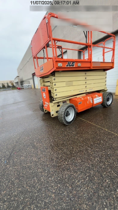 2019 JLG 4069LE Solid Non Marking Tires, Rotating Beacon