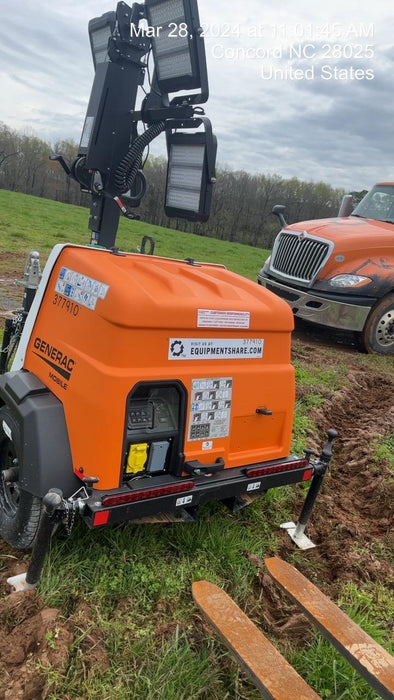 2023 Generac MLT2 Diesel, Flex Switch 120V Input, Powerzone Controller, 
(4) 320W LED Lights, 4kW Generator, 39.9 Gal Fuel Tank, 2" Ball, T3