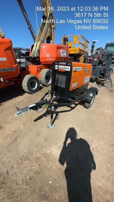 2022 Lincoln Electric LE400 Kubota V1505, Trlr, Cable Rack, Light Kit, ES Decals, T3