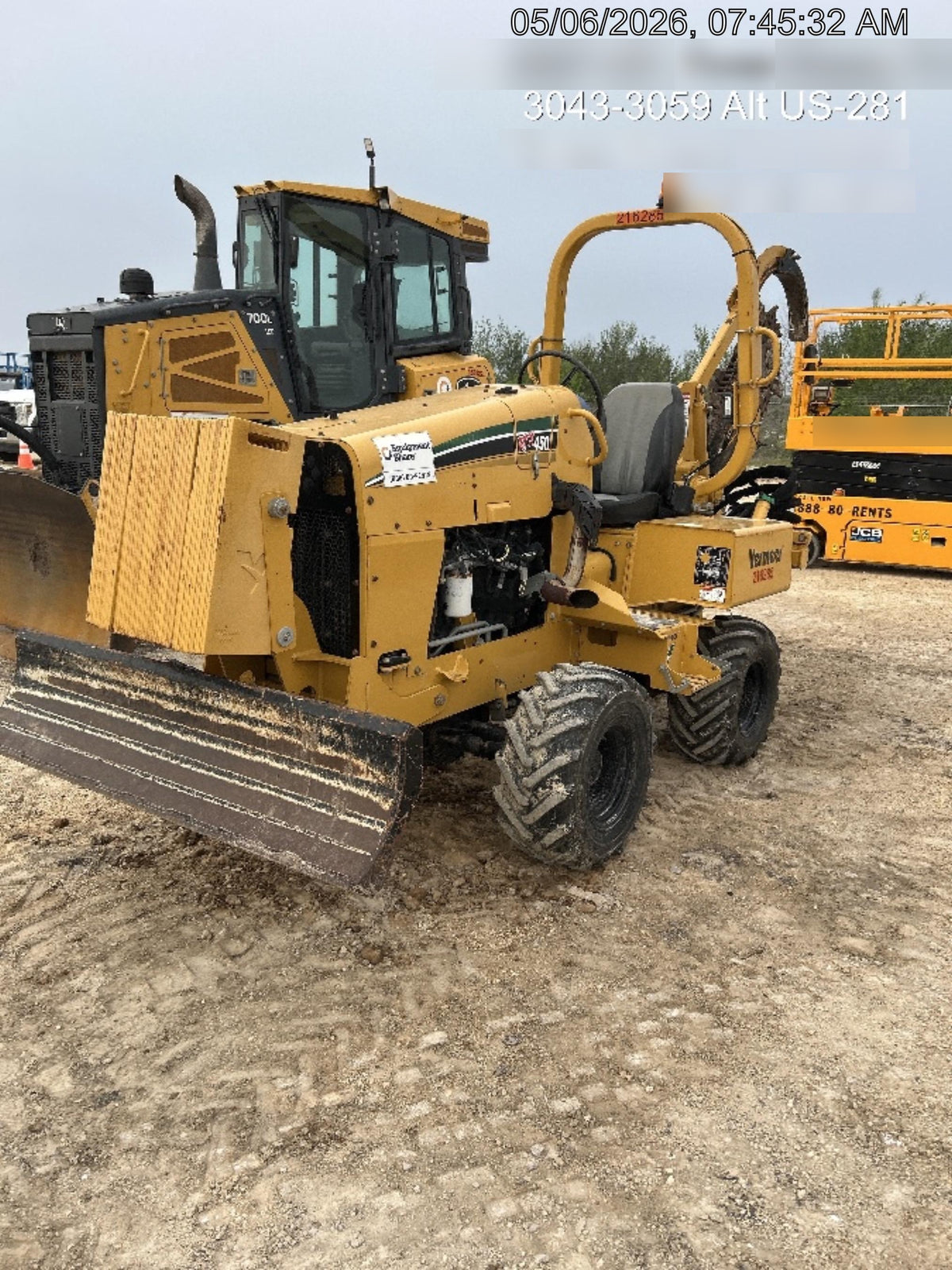 2022 VERMEER RTX450