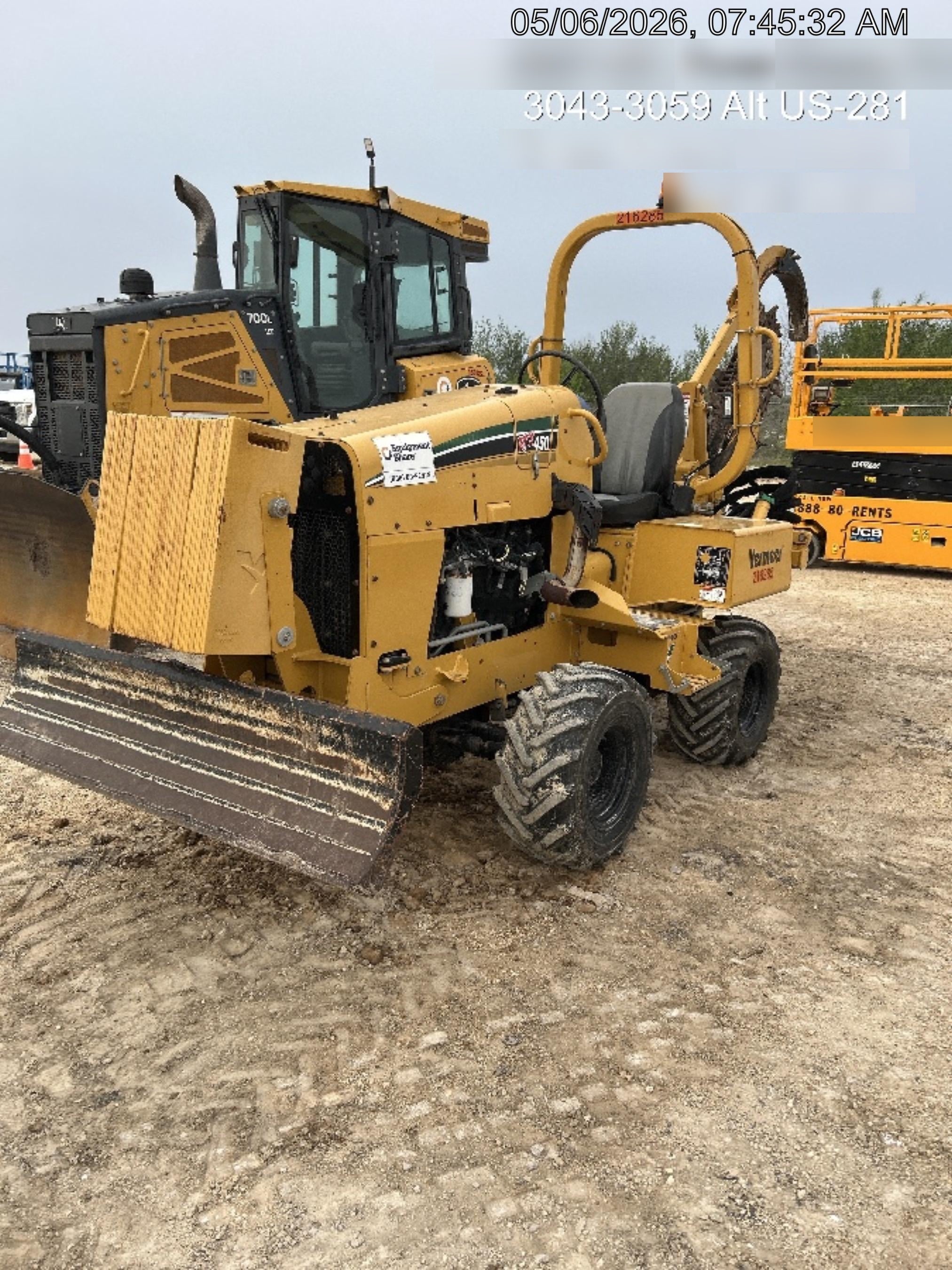 2022 VERMEER RTX450