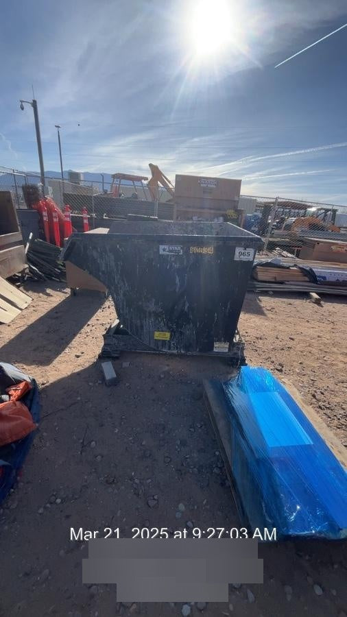 2021 STAR INDUSTRIES M-1820 - Self-Dump Hopper