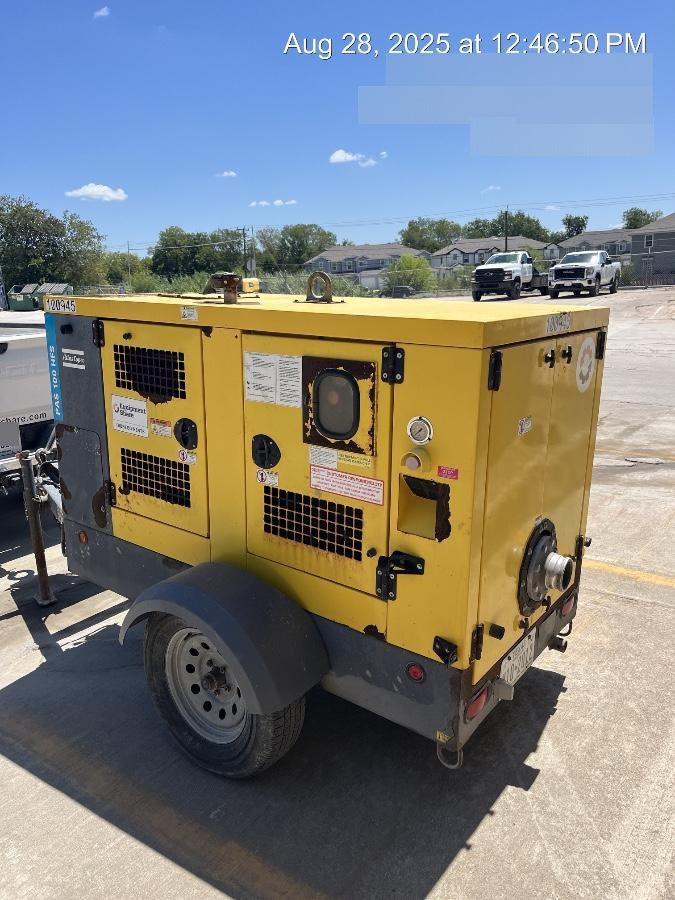 2020 ATLAS COPCO PAS 100 HF CS Enclosed