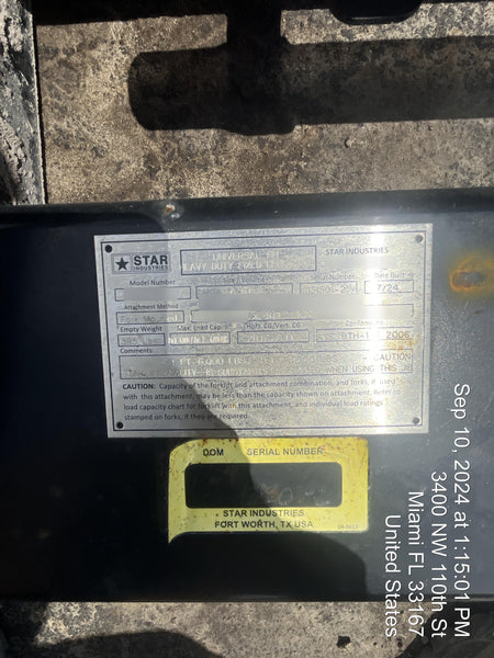 2024 STAR INDUSTRIES 1360B-6FXL