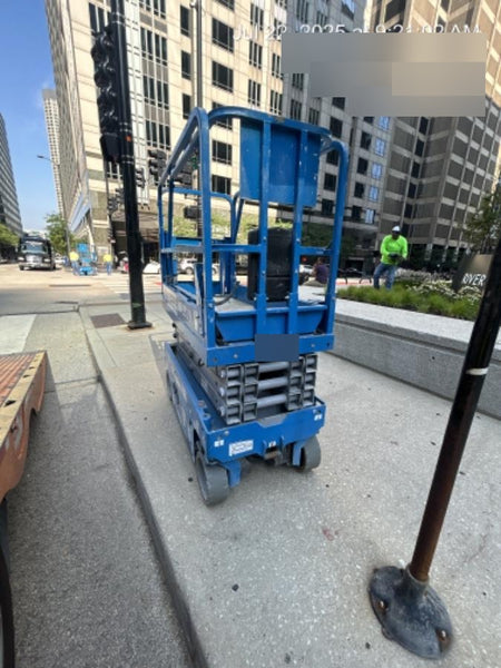2020 Genie GS-1930 Solid Non Marking Tires, Beacon, Folding rails with half height swing gate
