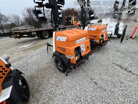 2023 Generac MLT2 Diesel, Flex Switch 120V Input, Powerzone Controller, (4) 320W LED Lights, 4kW Generator, 39.9 Gal Fuel Tank, 2" Ball, T3