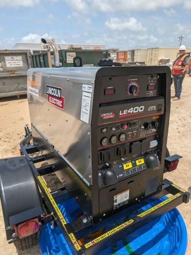 2024 Lincoln Electric LE400 Kubota V1505, Trlr, Cable Rack, Light Kit, ES Decals, T3