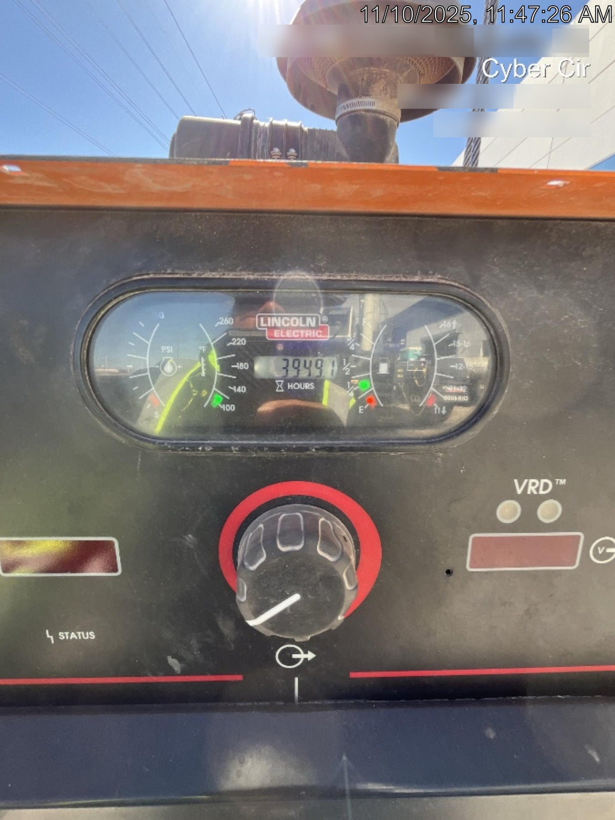 2021 Lincoln Electric Vantage 549X Ready Pak 3, ORANGE (includes trailer, cable rack, fender light kit)