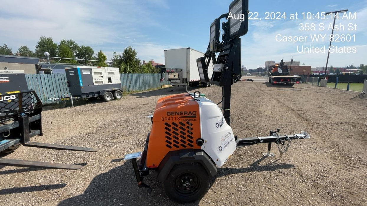 2024 Generac MLT2 Diesel, Flex Switch 120V Input, Powerzone Controller, 
(4) 320W LED Lights, 4kW Generator, 39.9 Gal Fuel Tank, 2" Ball, T3