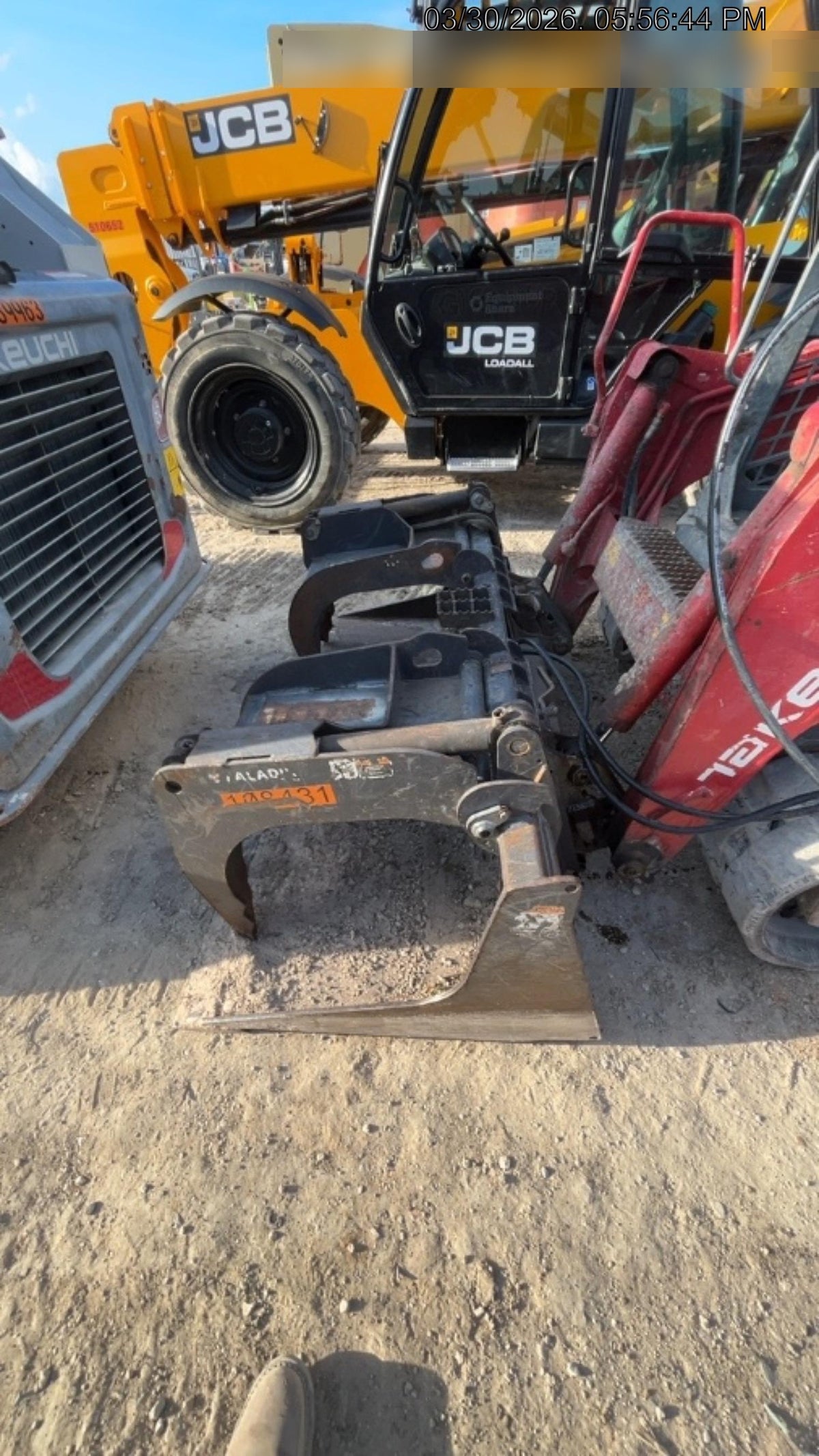 2020 PALADIN 76" Scrap Grapple Bucket - Paladin
