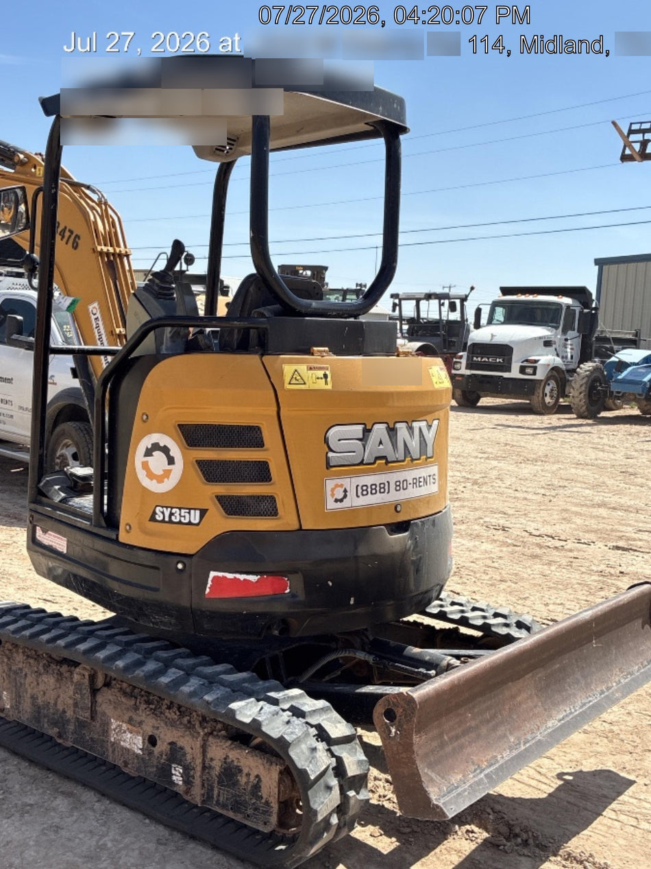 2019 SANY SY35U