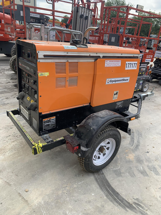 2021 Lincoln Electric Vantage 322 Vantage 322 Ready Pak 3 w/ Decals, ORANGE (includes trailer, cable rack, fender light kit) NO Telematics
