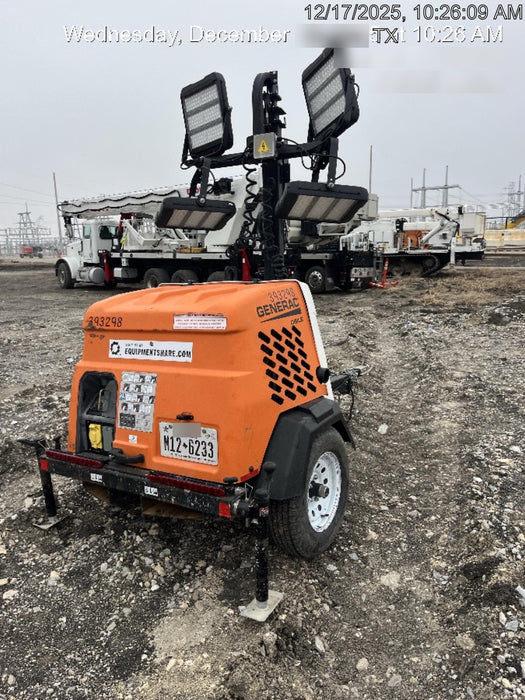 2024 Generac MLT2 Diesel, Flex Switch 120V Input, Powerzone Controller, 
(4) 320W LED Lights, 4kW Generator, 39.9 Gal Fuel Tank, 2" Ball, T3