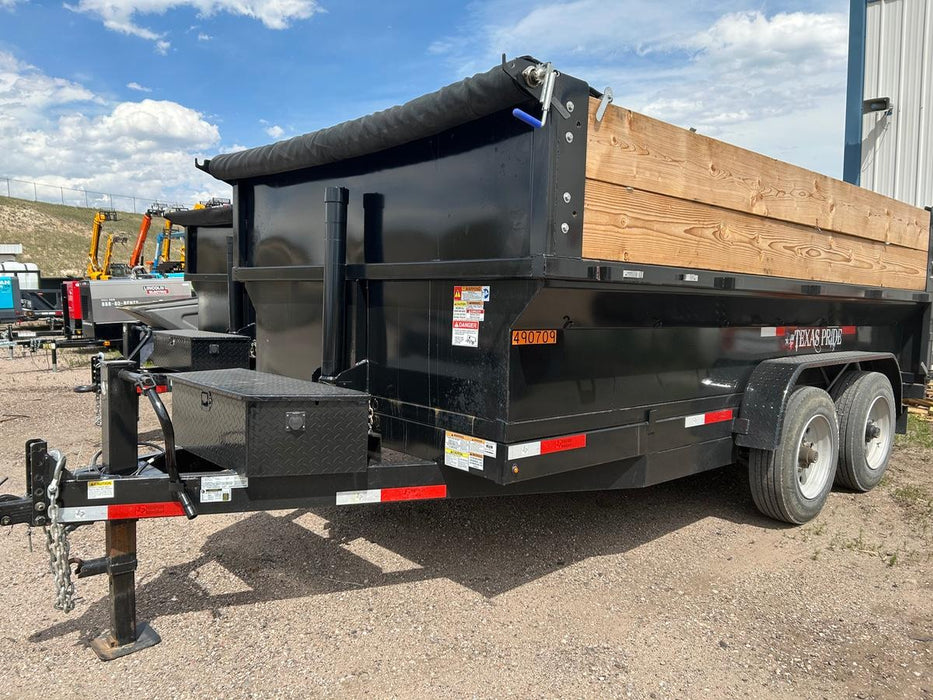 2025 TEXAS PRIDE TRAILERS DT714416KBP