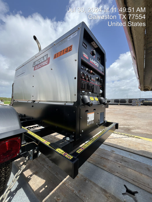 2024 Lincoln Electric LE400 Kubota V1505, Trlr, Cable Rack, Light Kit, ES Decals, T3