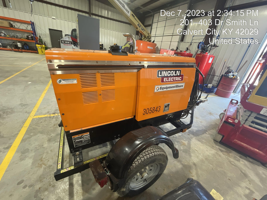 2023 Lincoln Electric LE400 Kubota V1505, Trlr, Cable Rack, Light Kit, ES Decals, T3