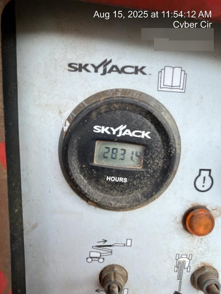 2017 Skyjack SJ46 AJ Skyjack 46AJ, Diesel Engine, Foam Filled Tires, 30x72" Platform, Extended Warranty 5yr/5k hr