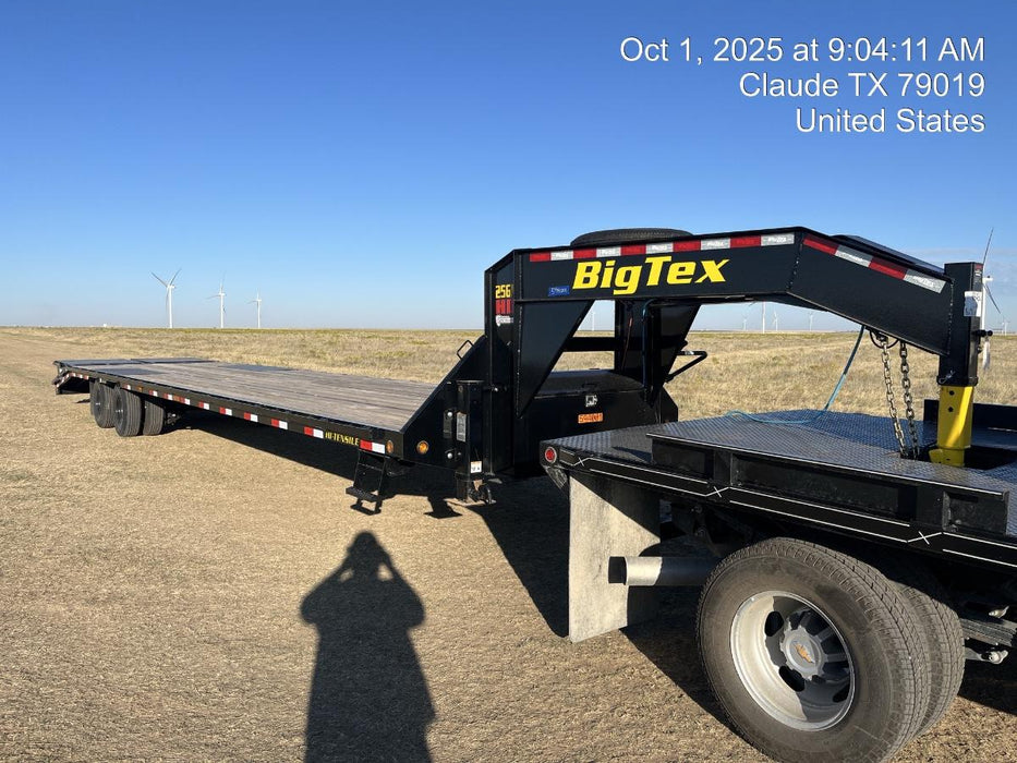 2025 BIG TEX TRAILER 25GN-40D5A-MRBK