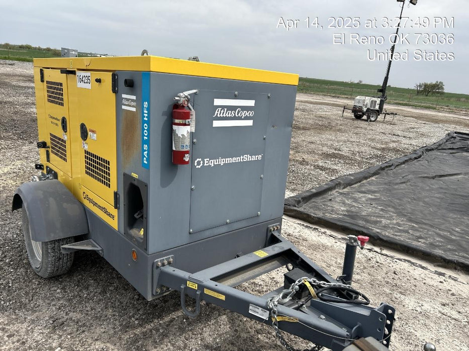 2021 ATLAS COPCO PAS 100 HF CS Enclosed