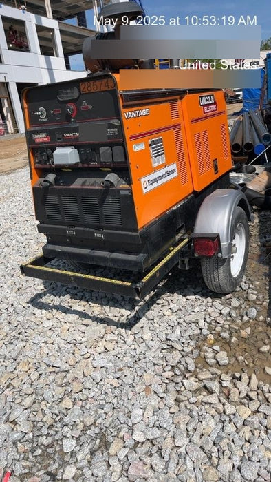 2022 Lincoln Electric Vantage 549X Crosslink Technology, Trailer Mounted, ES Decals, T3