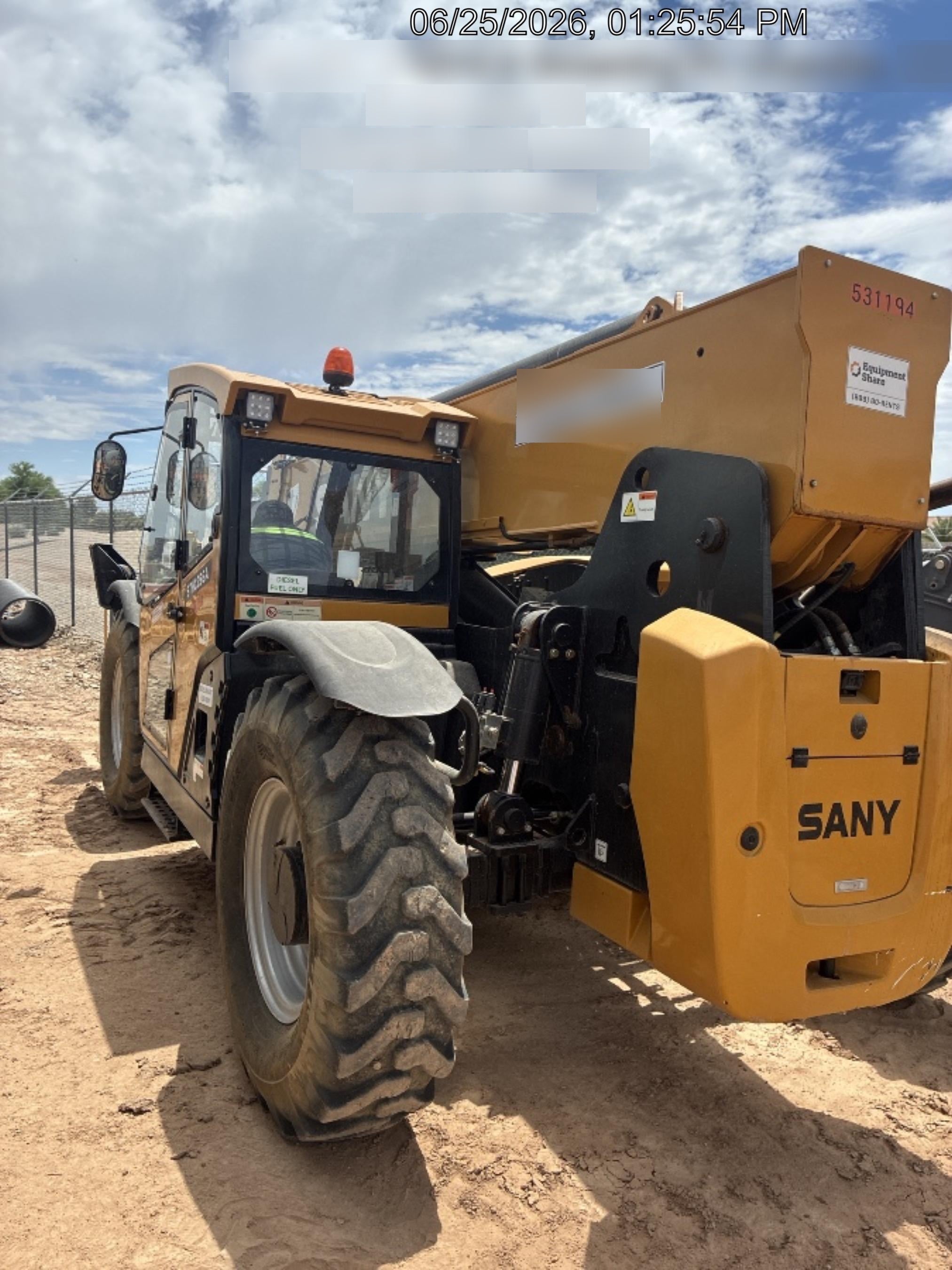 2025 SANY STH1256