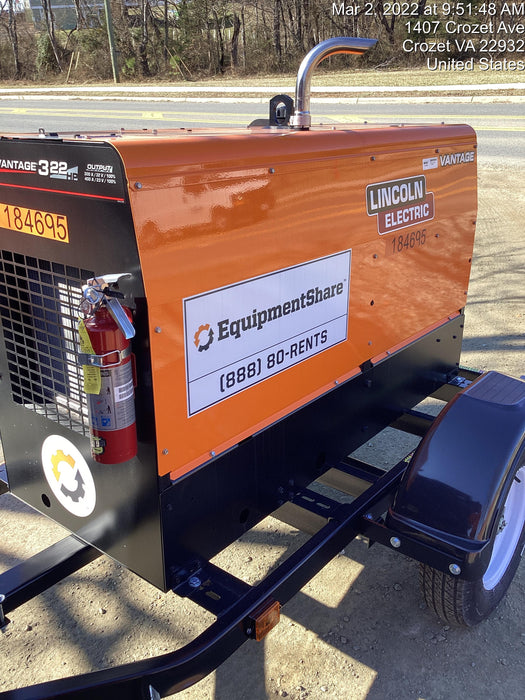 2021 Lincoln Electric Vantage 322 VANTAGE 322 READY-PAK 3