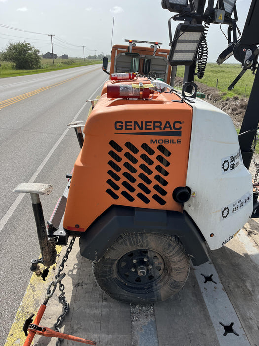 2024 Generac MLT2 Diesel, Flex Switch 120V Input, Powerzone Controller, 
(4) 320W LED Lights, 4kW Generator, 39.9 Gal Fuel Tank, 2" Ball, T3