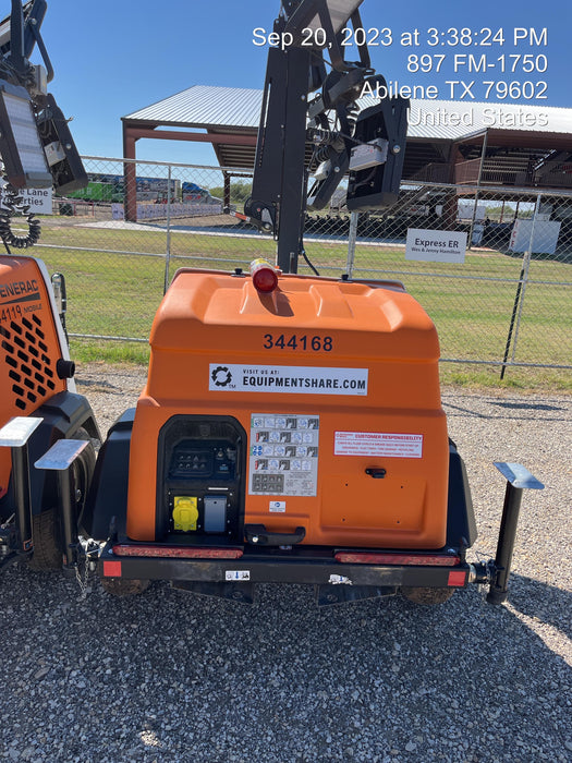 2023 Generac MLT2 Diesel, Flex Switch 120V Input, Powerzone Controller, (4) 320W LED Lights, 4kW Generator, 39.9 Gal Fuel Tank, 2" Ball, T3