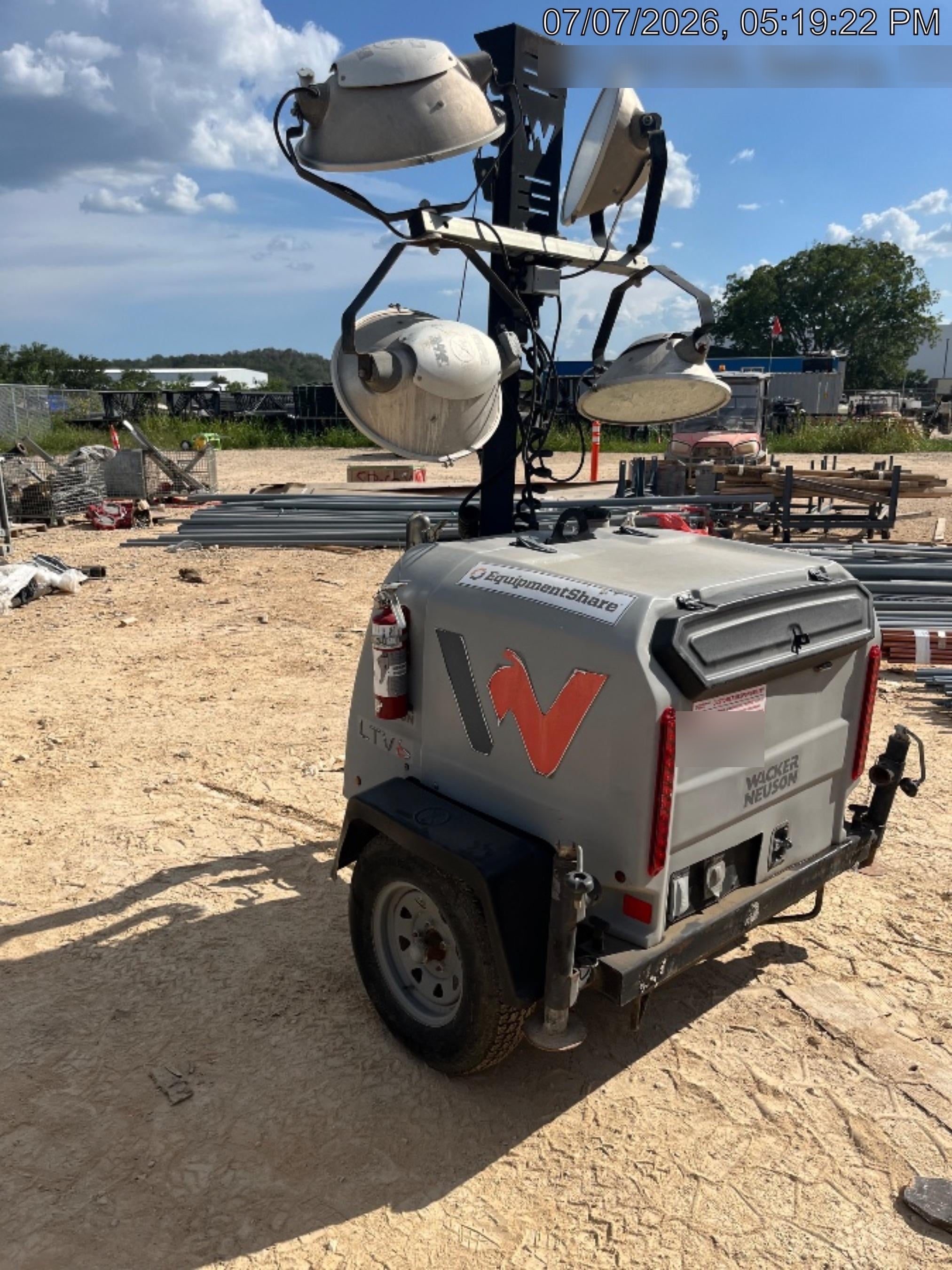 2019 Wacker Neuson LTV6L-MH Wacker Neuson LTV6 Standard Options, ES Track Hardware, Fuel Level Sensor
