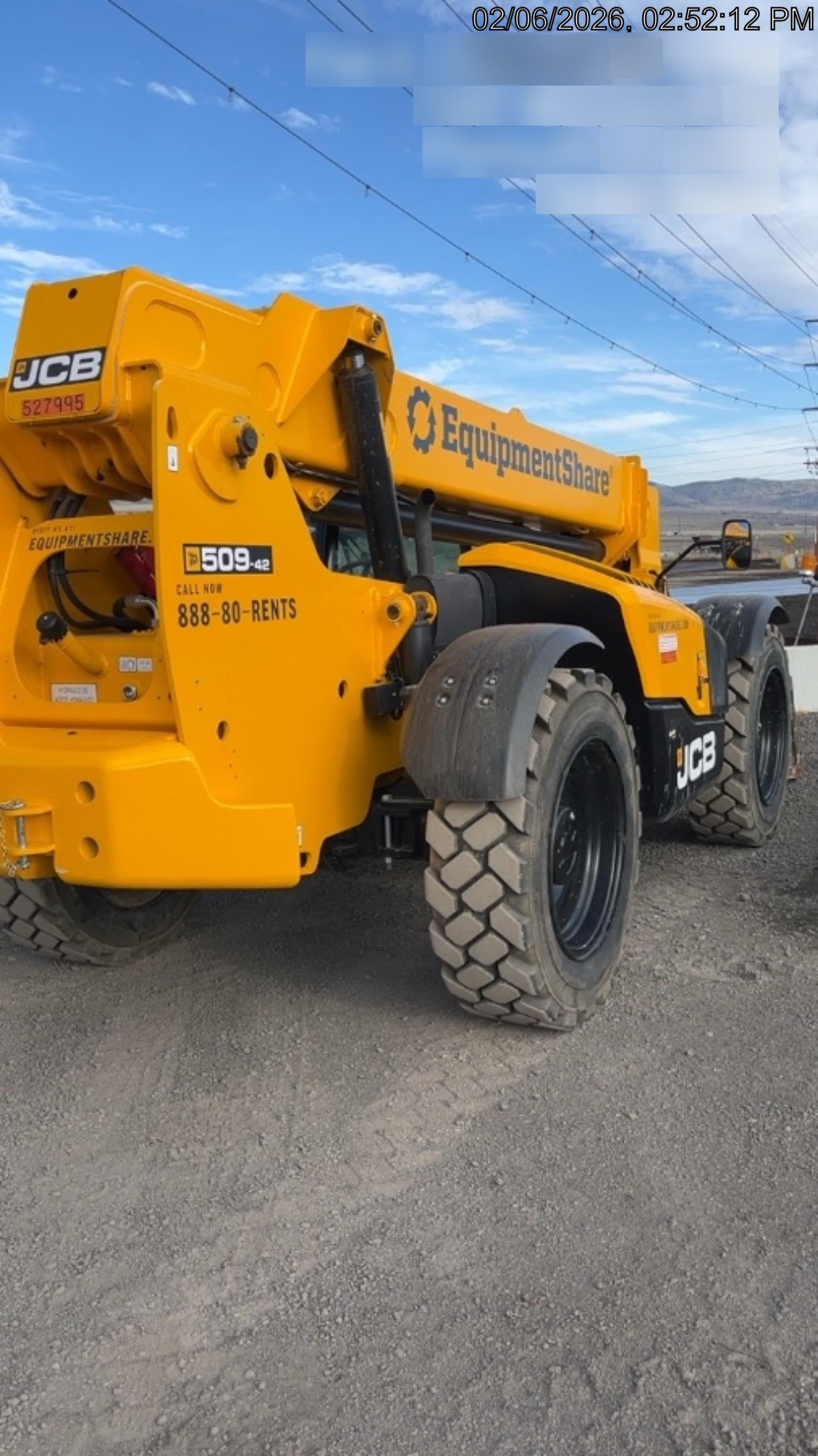 2019 ARROW MATERIAL HANDLING Telehandler Bucket Pin-On
