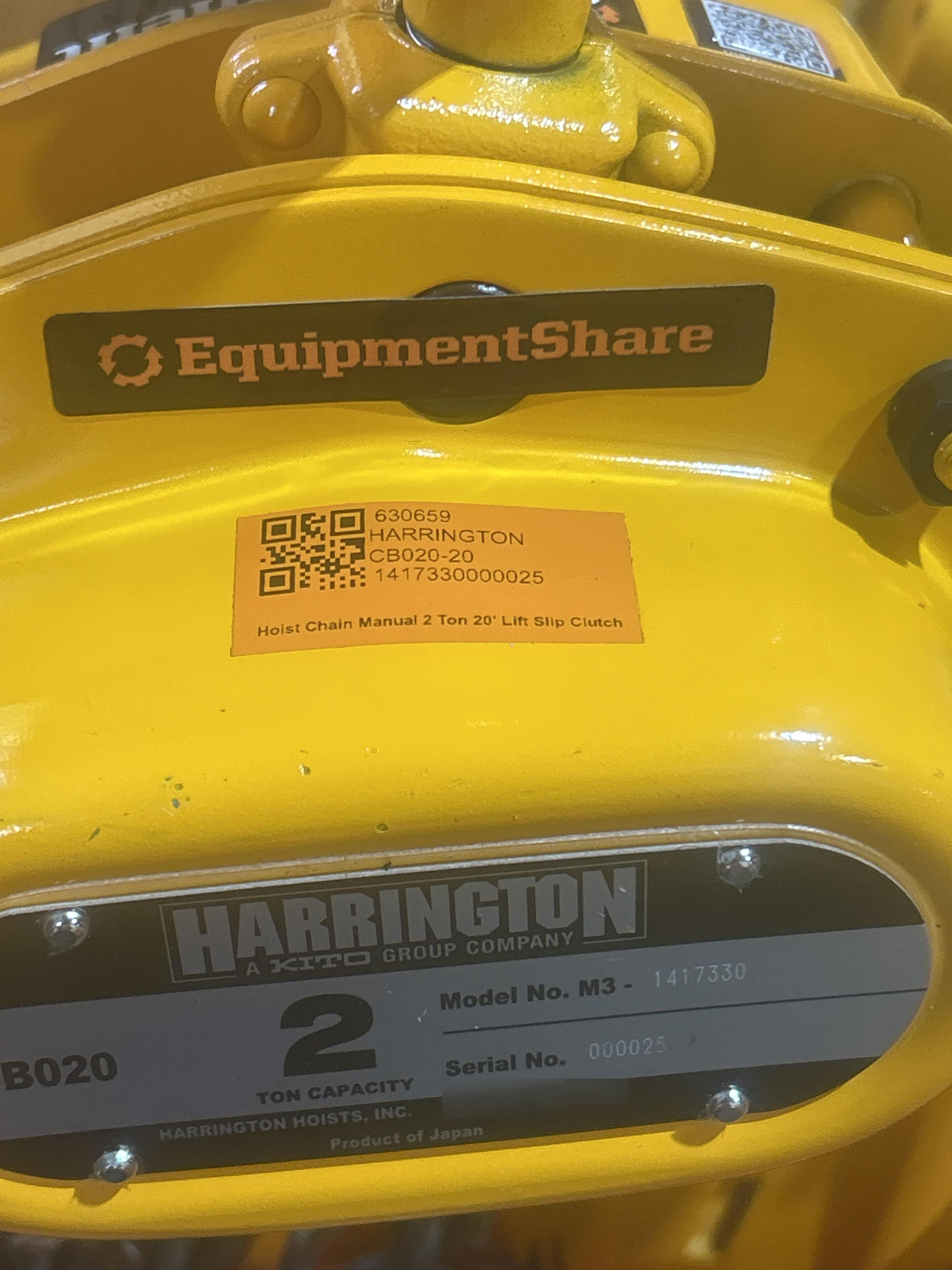 2026 HARRINGTON CB020-20
