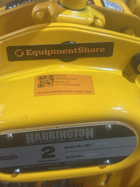 2026 HARRINGTON CB020-20