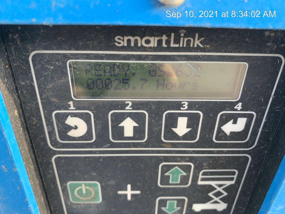 2020 Genie GS-2632 Solid NM Tires, Folding Rails with Half-Height Swing Gate, Beacon