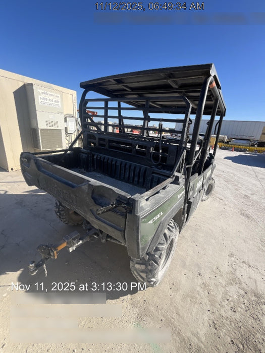 2019 Kawasaki Mule PRO-DXT Standard Options, Backup Alarm, Beacon, Plastic Hard Top, Poly Windshield, Horn Kit