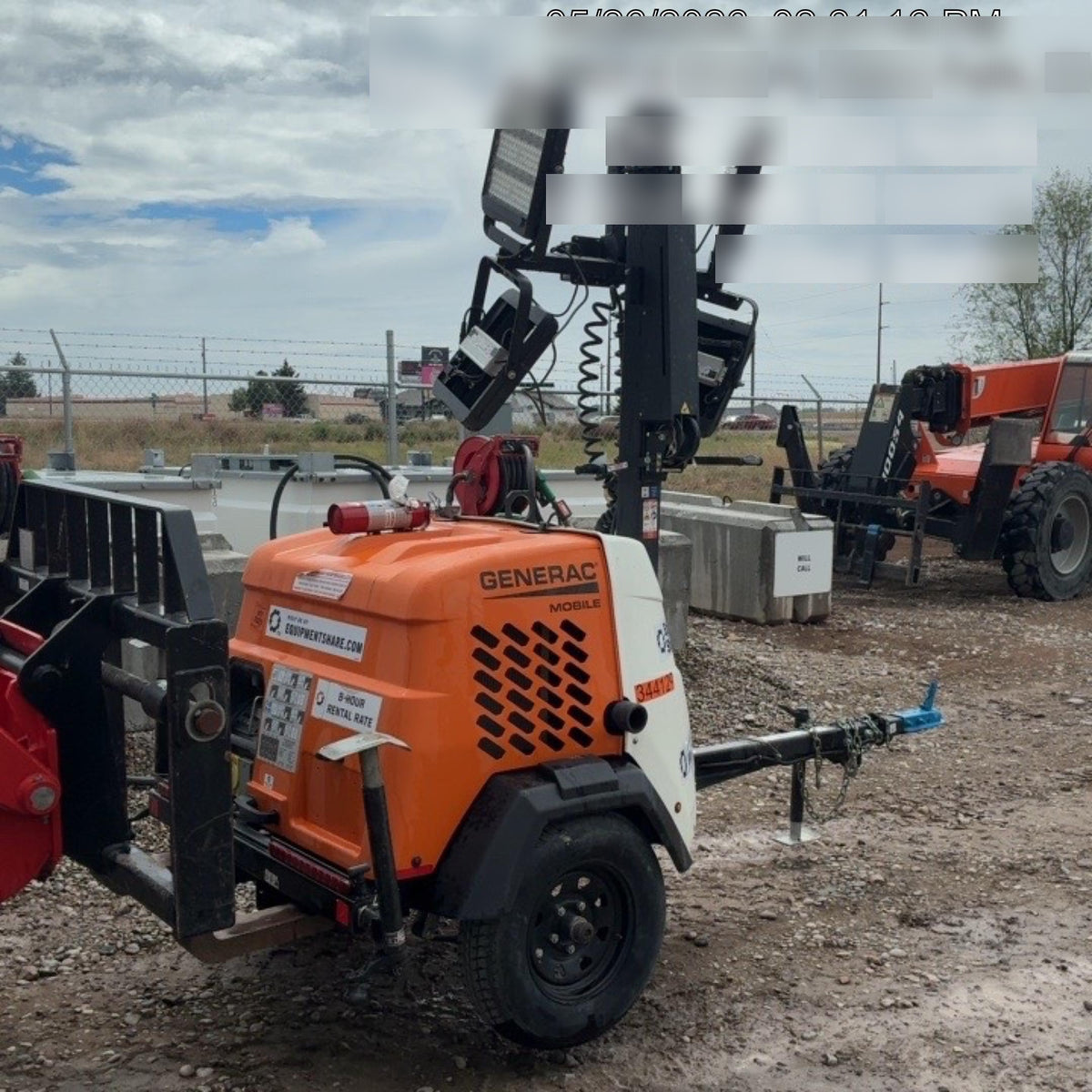 2023 Generac MLT2 Diesel, Flex Switch 120V Input, Powerzone Controller, (4) 320W LED Lights, 4kW Generator, 39.9 Gal Fuel Tank, 2" Ball, T3