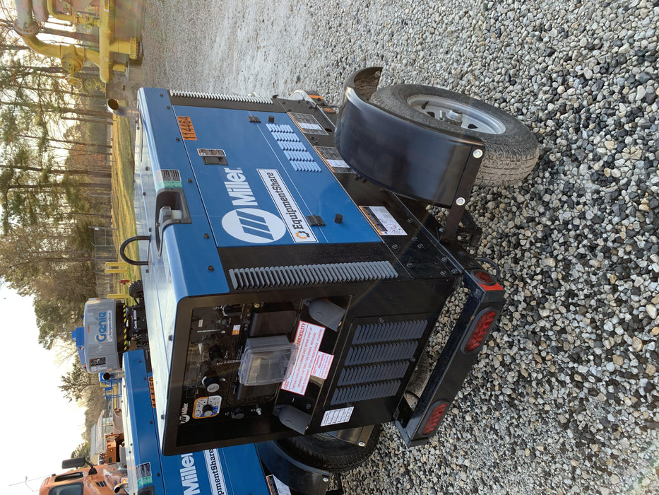 2020 Miller Electric BIG BLUE 400 Trailer Mounted Welder