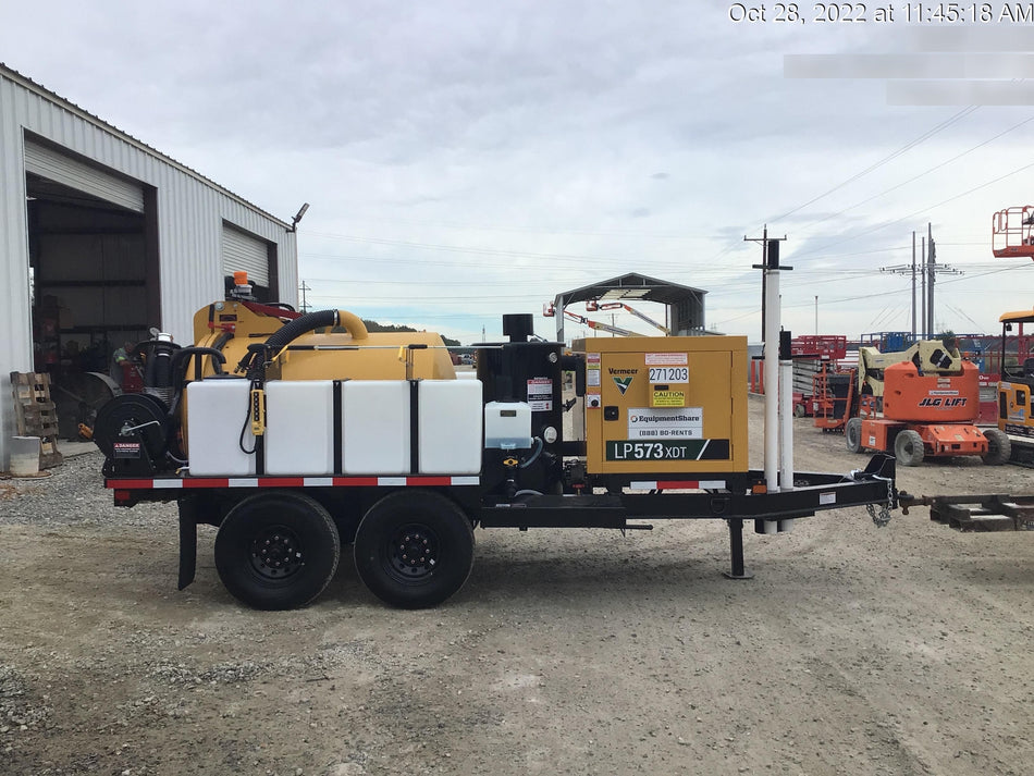2023 Vac-Tron LP573XDT T4 Koehler Diesel Engine, 500 Gallon Debris Tank, x2 100 Gallon Water Tanks