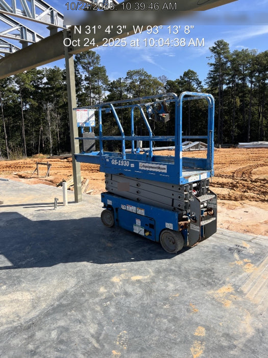 2020 Genie GS-1930 Fixed rails with chain entry gate - Pre A92.20